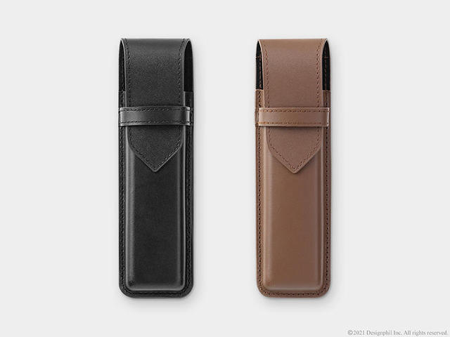 新製品 ブックバンドペンケース に上質なリサイクルレザー素材が新登場