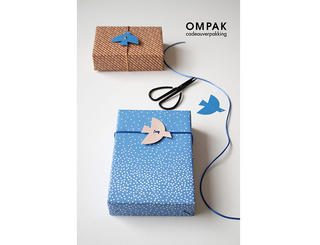 【新製品】日本初上陸！ オランダのギフトラッピング専門店「OMPAK」のラッピングペーパー