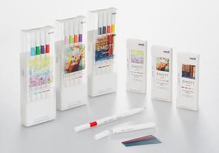 【新製品】色鉛筆に近い0.9㎜のカラー芯「EMOTT（エモット）pencil」