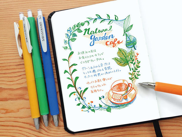 新製品】32色でくっきりカラフルに書ける極細ボールペン「サラサナノ」｜