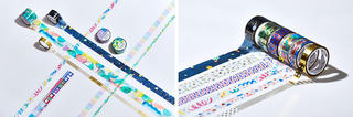 【新製品】「SODA 透明マスキングテープ」24種類の新デザイン