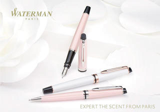 【新製品】ウォーターマン「エキスパート」から香り立つバラの色合いを纏った新色登場