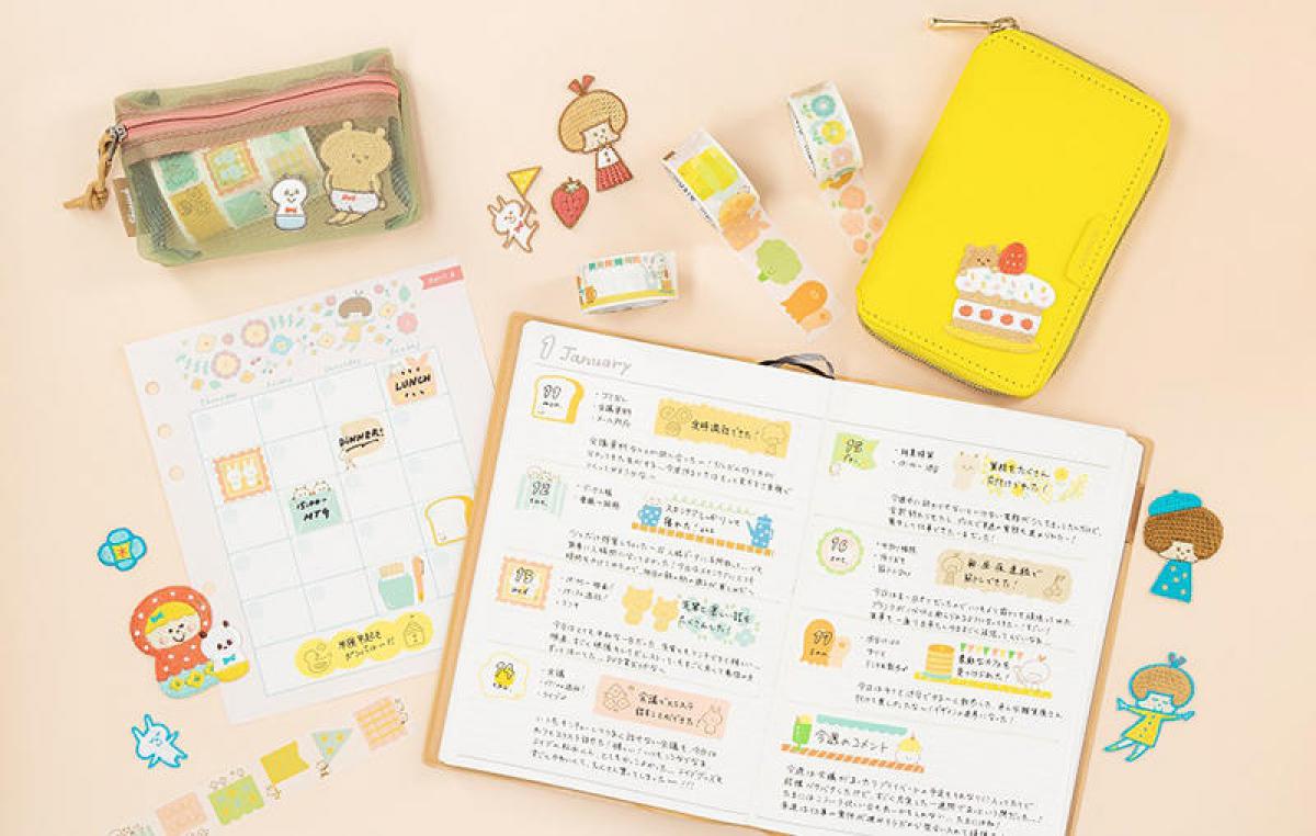 新製品】mizutamaさんコラボの「マステ」＆刺繍ステッカー｜