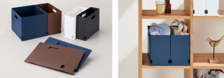 【新製品】家庭内の荷物をすっきり整理できる折り畳み式収納ボックス