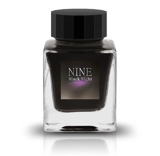 【新製品】インクブランド「NINE」登場！ 第1弾は黒色にピンクパープルが輝く妖艶なインク