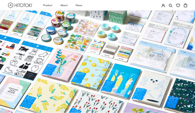 ニュース】文房具ブランド「HITOTOKI」公式オンラインストアオープン｜