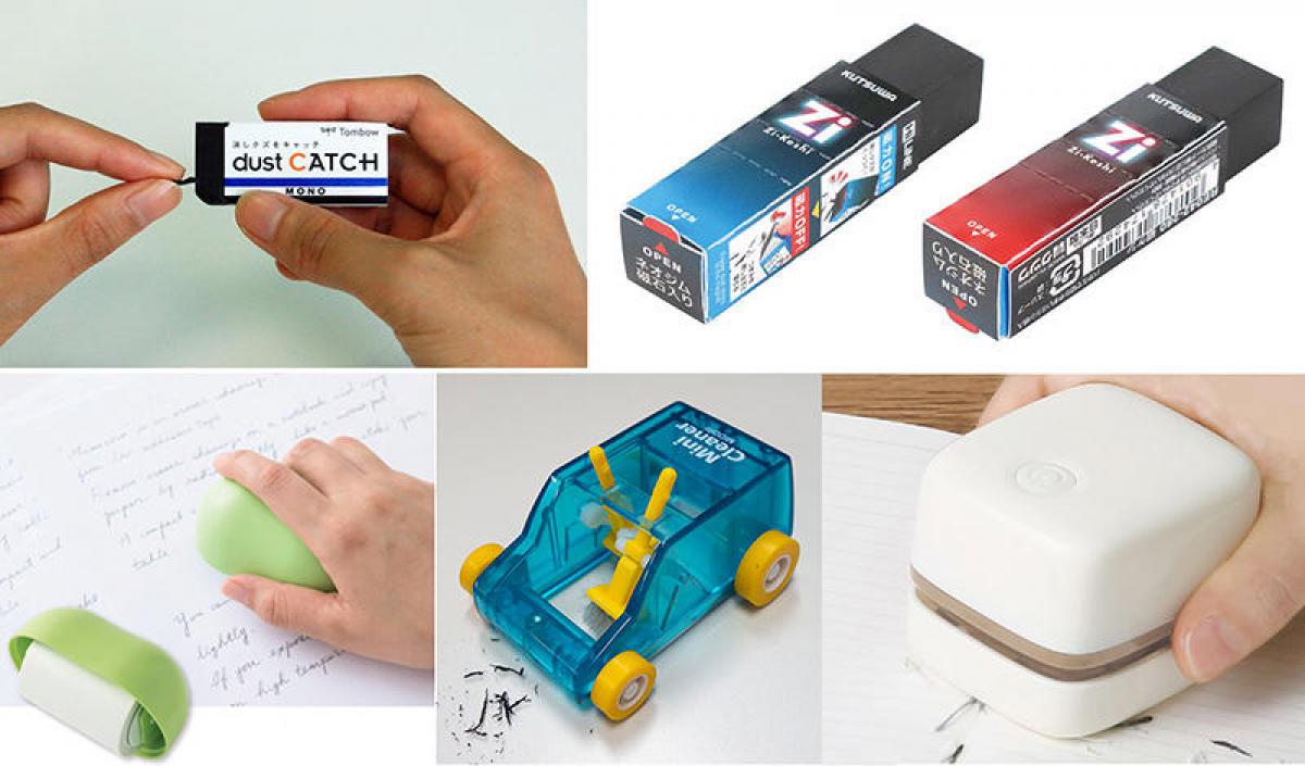 紙がお造りした消しカス 文具時評】リビング学習での“消しカス問題”を解決するアイテム｜