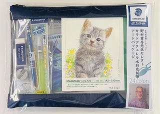 【新製品】水彩色鉛筆のオールインワンセット「カラト アートパッケージ」