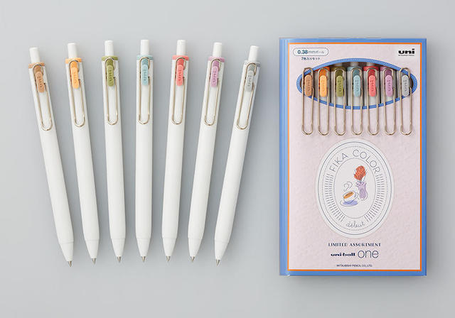 新製品】「uni-ball one」ほっこり息抜きできるようなくすみカラー｜
