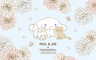 【新製品】「PAUL & JOE」と人気キャラ「シナモロール」がコラボ！