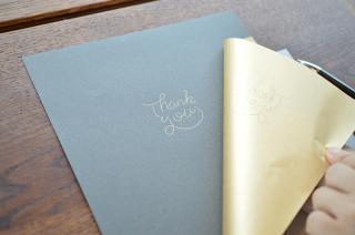 【新製品】ボールペンで書ける箔「煌葉-kiraha-」がリニューアル