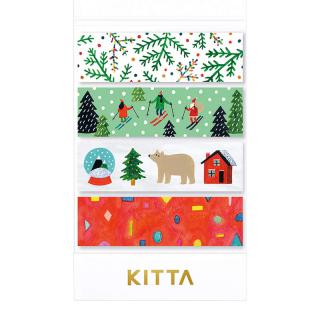 【新製品】マスキングテープ「KITTA」に季節限定のクリスマス柄