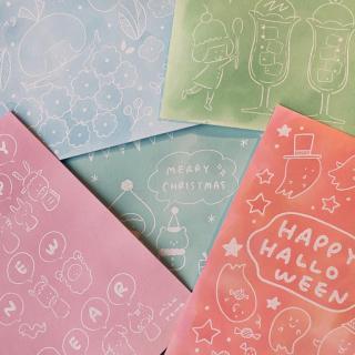 【新製品】「ぬりたくり絵」シリーズにmizutamaさん描き下ろしのポストカード登場！