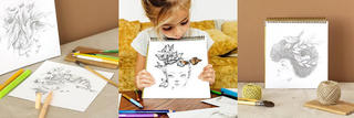【新製品】子どもから大人まで楽しめる塗り絵ブック「カラーリングブック Wild」第7弾