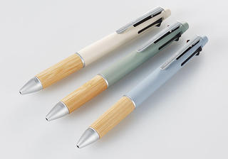 【新製品】ナチュラルな竹材をグリップに。「ジェットストリーム 多機能ペン 4&1 BAMBOO」