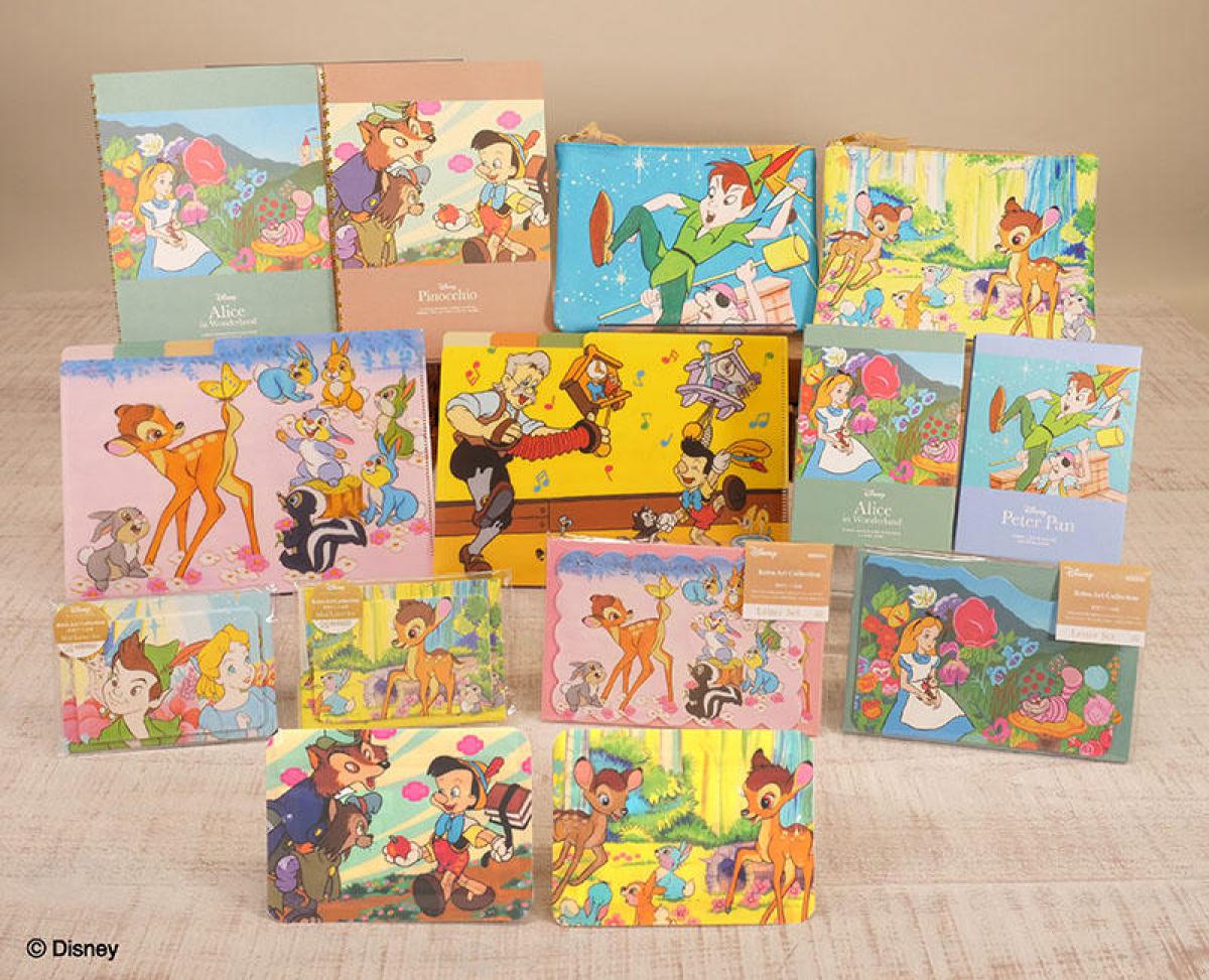 新製品】70～80年代の懐かしいアートを集めた、ディズニー「レトロ