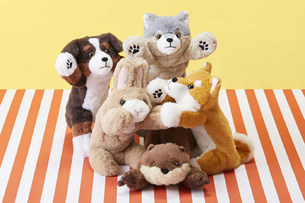 新製品】ぬいぐるみペンポーチ「ポーズー」第2弾！ウサギや