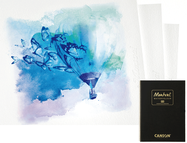 細い三日月　ver.2 (size11x11 水彩紙 9x9)小さな水彩画　原画 細い三日月 ver.2 (size11x11 水彩紙 9x9)小さな水彩画 原画 細い