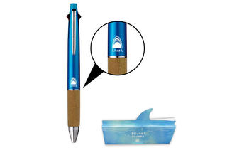 【新製品】宮城県産けやきの間伐材をペン軸に使用した夏らしい多機能ペン
