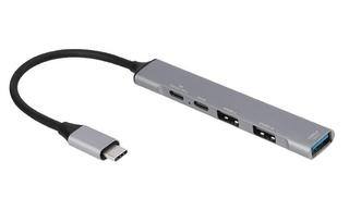 【新製品】USB PD対応の充電専用Type-Cポート付き！スリム設計のハブ