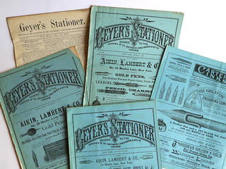 【連載】文房具百年 #57「1880年頃のアメリカの業界誌『GEYER'S STATIONER』」