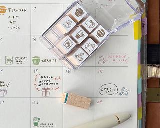 【新製品】人気の手帳用はんこ「手帳のあいぼう」第2弾発売