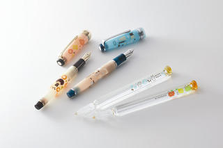 【新製品】ancoraからmizutamaさんコラボの万年筆・ガラスペン発売