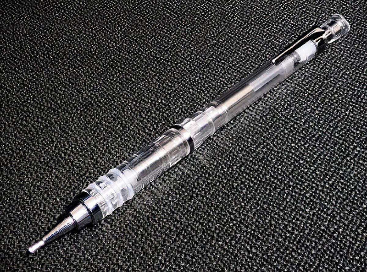 コレ買いました！】無色透明ボディのご当地シャープペン｜