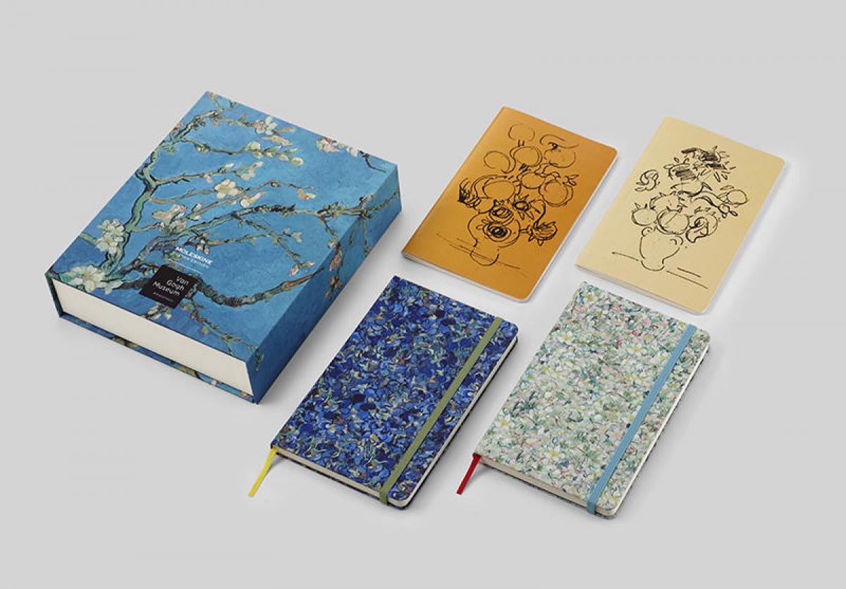 新品未開封　限定版モレスキン×ゴッホ　ノート 芸術の秋にいかが？ゴッホ作品を落とし込んだ、特別な限定版