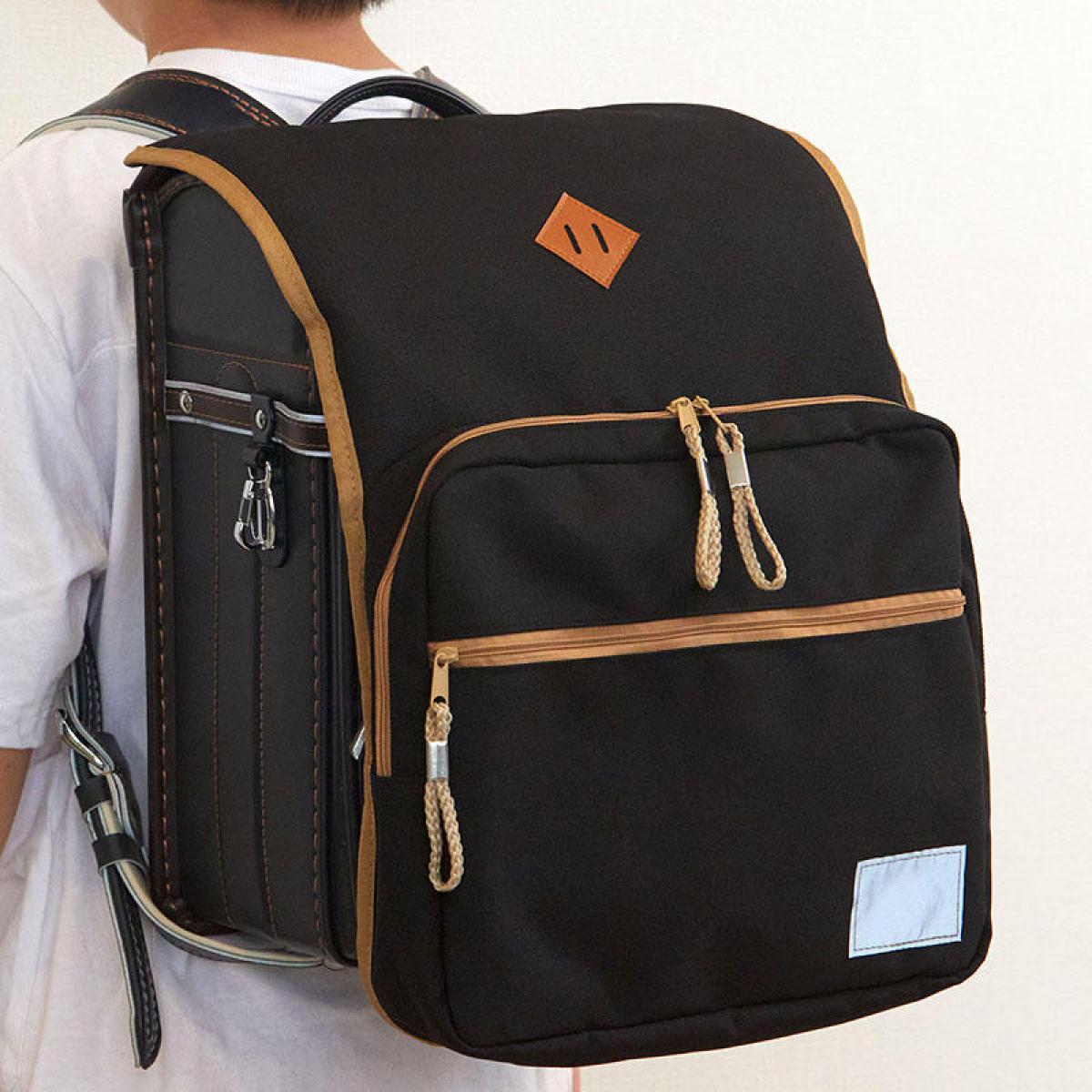 ランドセル カバー　収納付き　オーダーメイド e64a58501b7f5ba8466118fb0a9b88