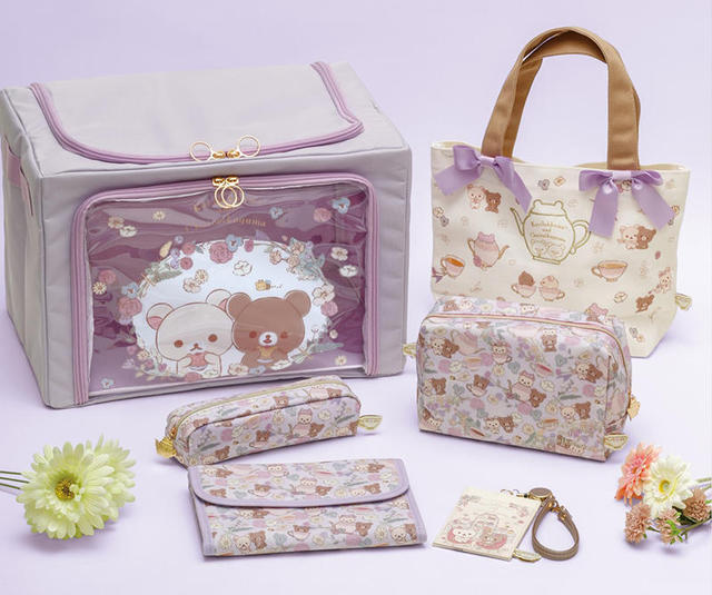 新製品】リラックマ新テーマ「コリコグのフラワーティータイム」各種