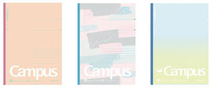 【新製品】いつもと違うデザインの「キャンパスノート」でモチベーションアップ