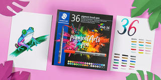 【新製品】驚きの耐光性インクを採用した「371ピグメントブラッシュペン」 