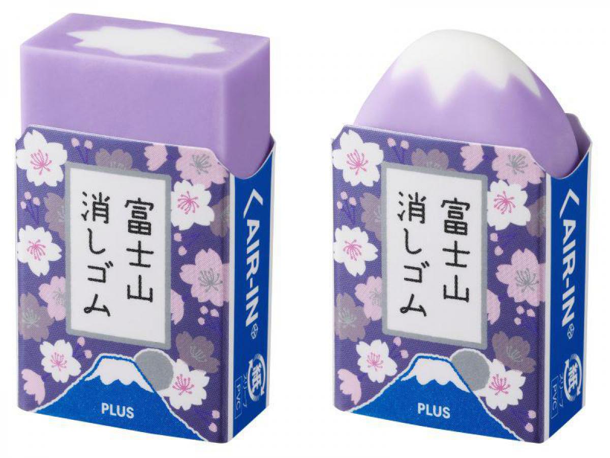 新製品】「エアイン 富士山消しゴム」から夜桜をイメージした限定カラー｜