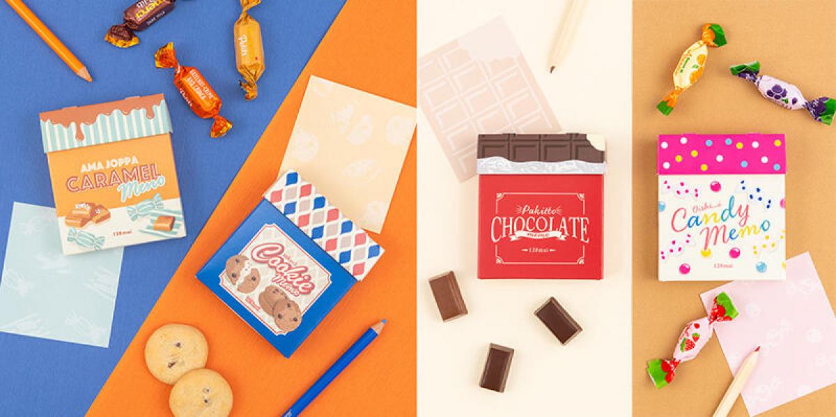 新製品】思わず食べたくなっちゃう！お菓子のパッケージを表現した