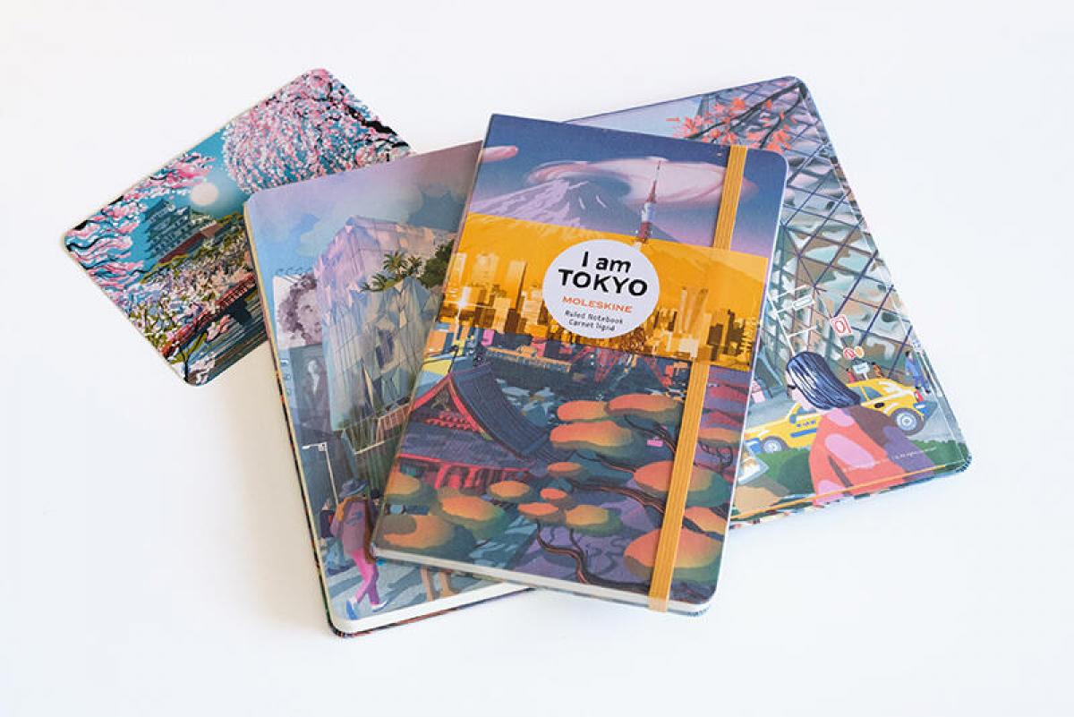 新製品】東京をモチーフにしたモレスキン限定版ノートブック｜