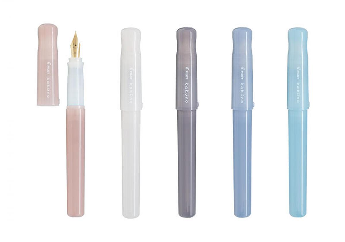 新品 杜の文具博 mizutama 万年筆 kakuno パイロット 4種セット 杜の文具博