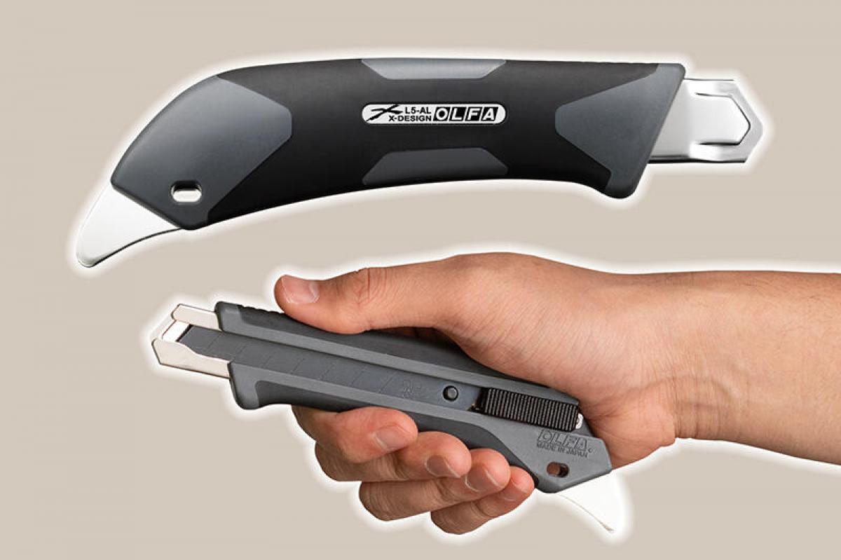 新製品】プロも納得の握りと切れ味のカッター「ハイパーL型／AL型