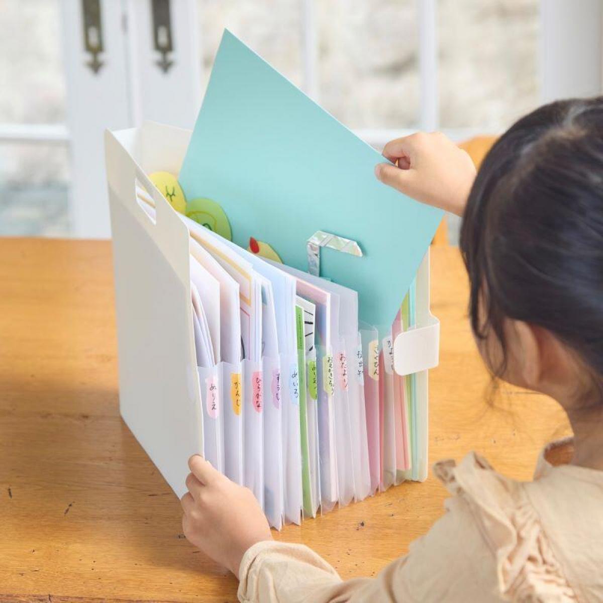 新製品】おかたづけシリーズ「こまごまファイル」から、待望のA4サイズ