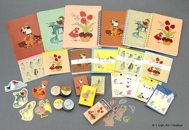 新製品】大人気イラストレーター「くらはしれい」ステーショナリー