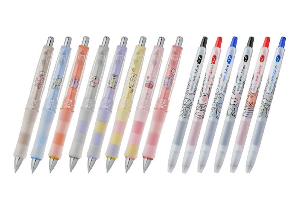 新製品】ゆる～いキャラクターたちが応援してくれる筆記具「ゆる～く