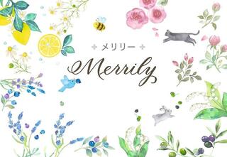 【新製品】フレッシュな草花×果実のステーショナリーコレクション「Merrily」