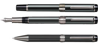 【新製品】マットブラックの金属筆記具「CYLINT 万年筆・ボールペン　マットブラックステンレス」 