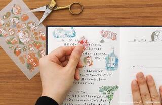 【新製品】水彩画の風合いを表現したムーミンの「カラー転写シール」