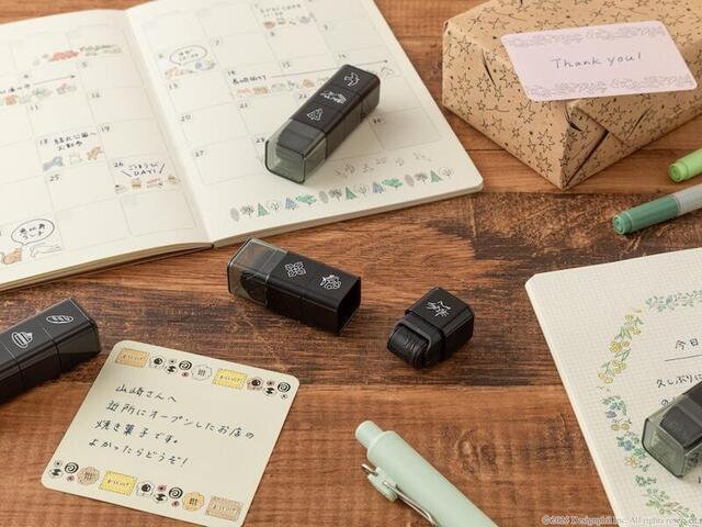 【新製品】手帳やノートのデコが楽しくなるローラースタンプ