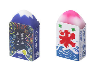 【新製品】「富士山消しゴム」シリーズに「花火」・「かき氷」デザインが登場