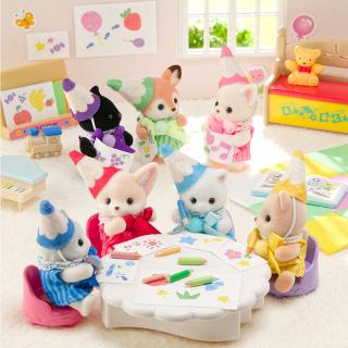 【ニュース】衣装のモチーフはいろえんぴつ♡シルバニアファミリー「にぎやか赤ちゃん」