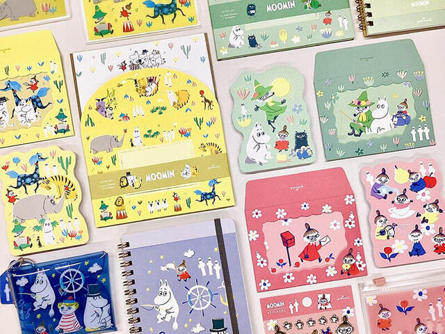 【新製品】夏向け爽やかカラーのムーミン文具コレクション