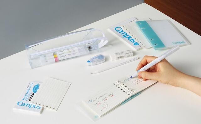 【新製品】スキマ時間の反復学習に「キャンパス ノートのように使えるバインダー」のA6・A7変形サイズ