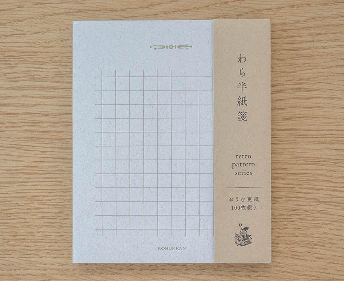 コレ買いました！】子どもの頃を思い出す!? わら半紙のレトロな活版メモ｜